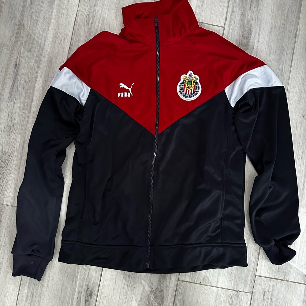 Puma Red and Black Chivas Jacket